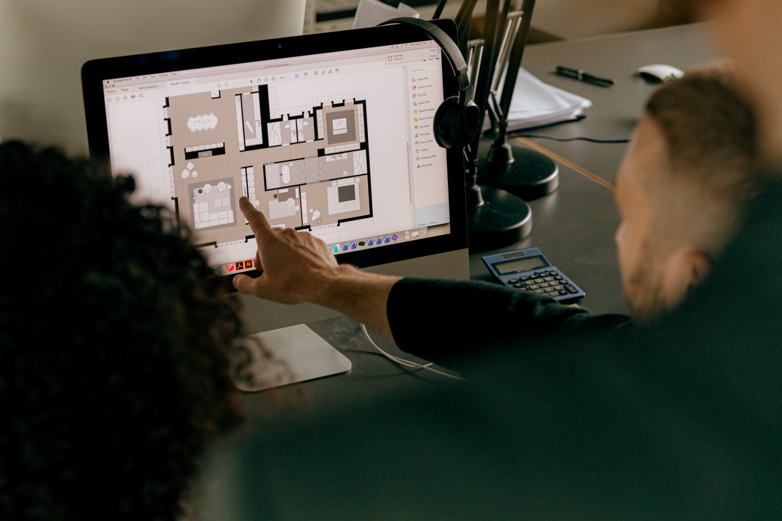 Working through change at the screen